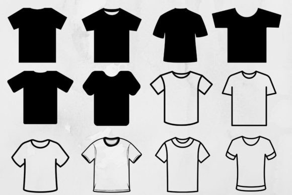 Download Short Sleeve Tshirt Svg Bundle - Tshirt svg Collection