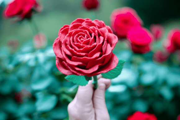Download Hyper-Realistic Elegant Rose-Multi-Part 3D Printable Floral Decor - Printable floral Collection