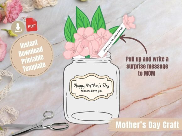 Download Hidden Message Paper Flower Craft Kit - Message Collection