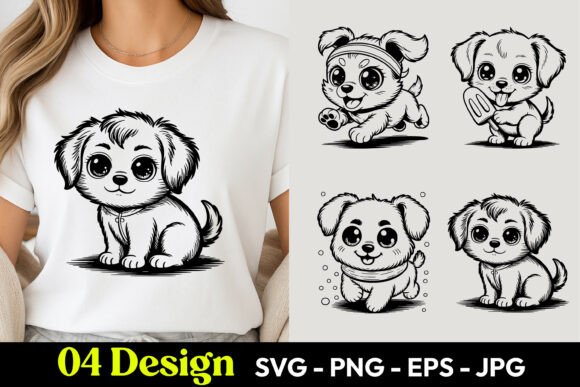 Download Cute Puppy Pet TShirt SVG PNG - Tshirt svg Collection